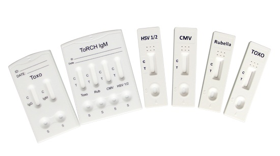 Швидкий тест на ToRCH IgG/IgM комбо,Alltest